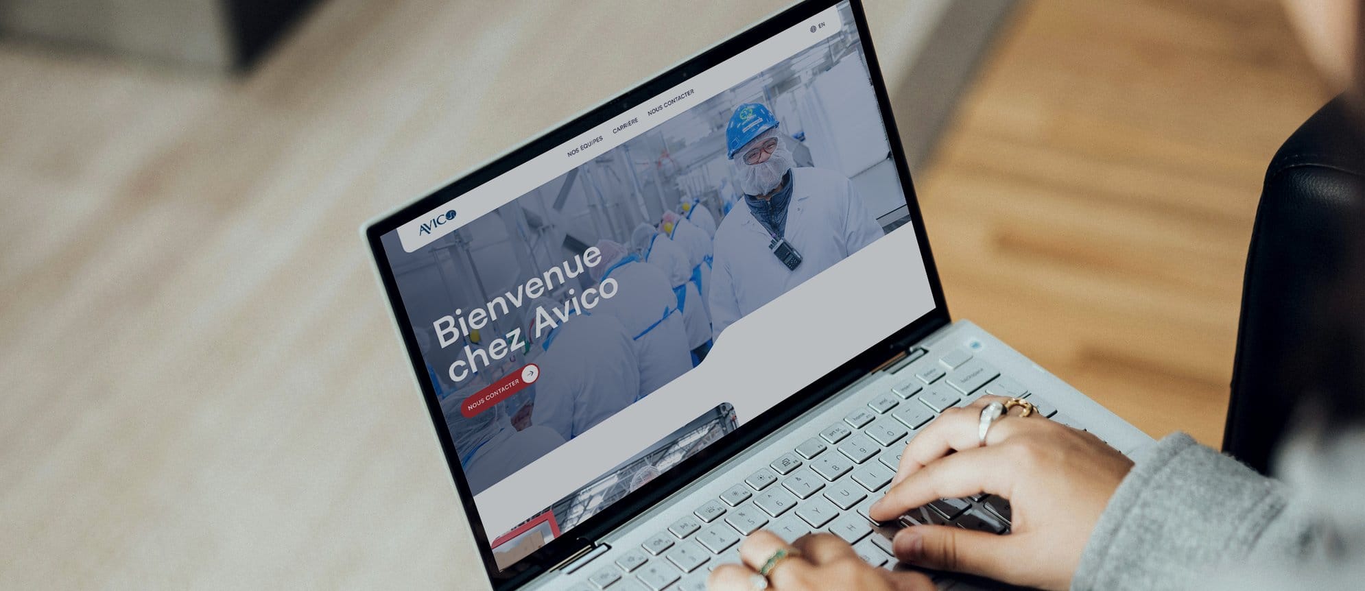 Site web d’Avico