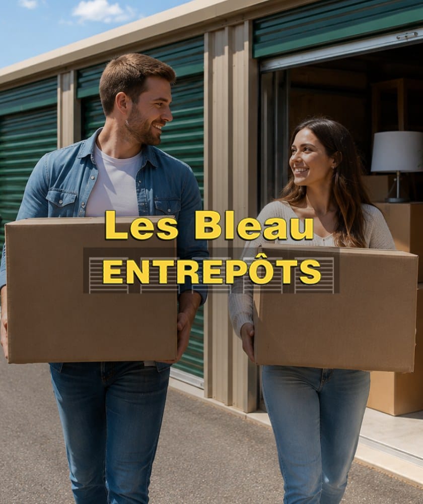 Aperçu du site Les Bleau Entrepôts