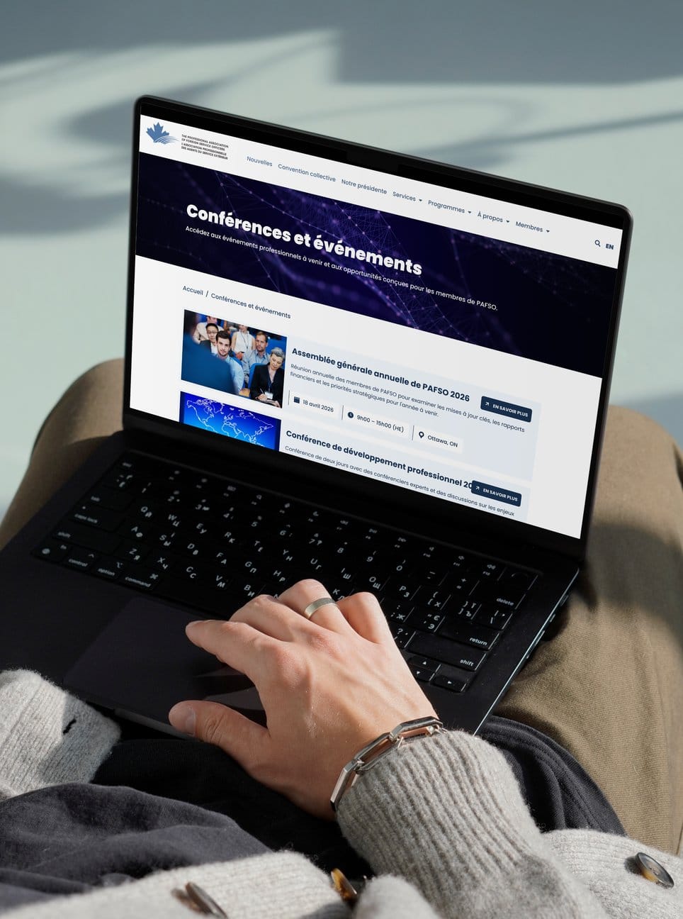 Site web de la PAFSO