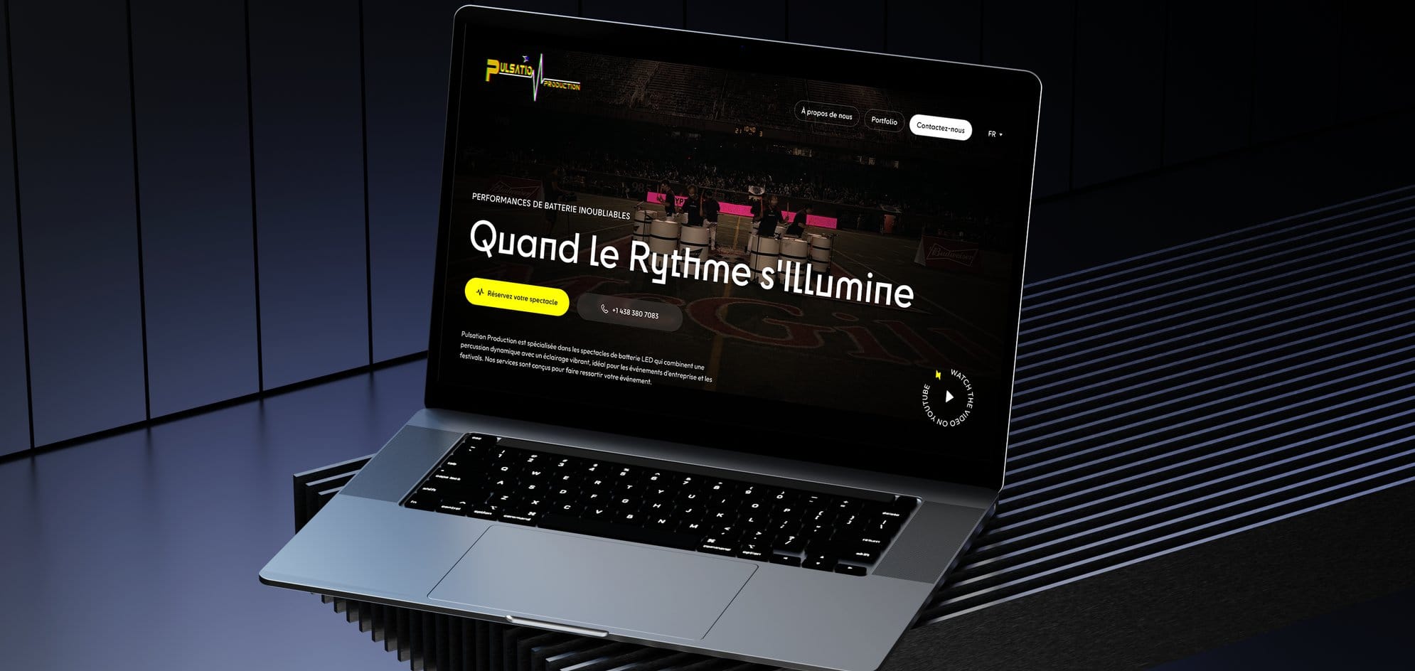 Site web de Pulsation Production