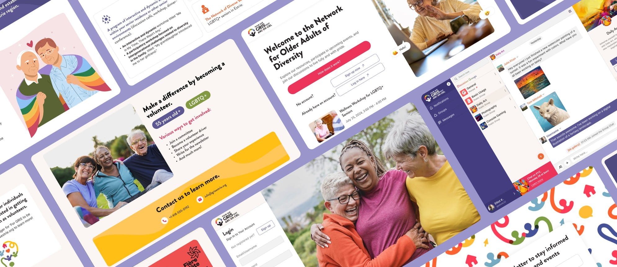Réseau des personnes aînées de la diversité website